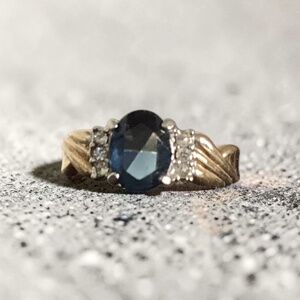 Gold Tone and Silver Ring